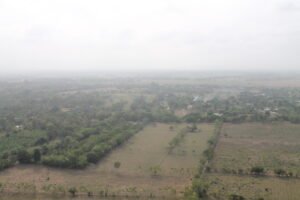 Vista aérea de las sabanas cordobesas